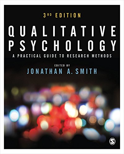 Cover of Qualitative Psychology: A Practical Guide to Research Methods